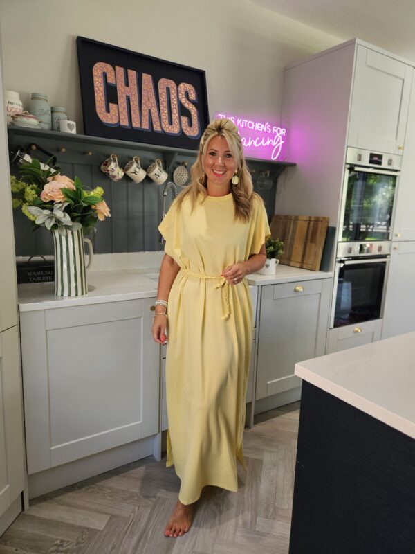 Celeste dress lemon