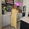 Celeste dress lemon