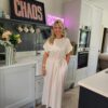 Celeste dress beige