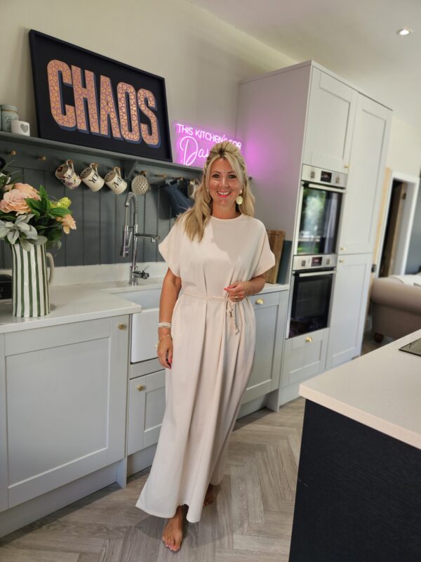 Celeste dress beige