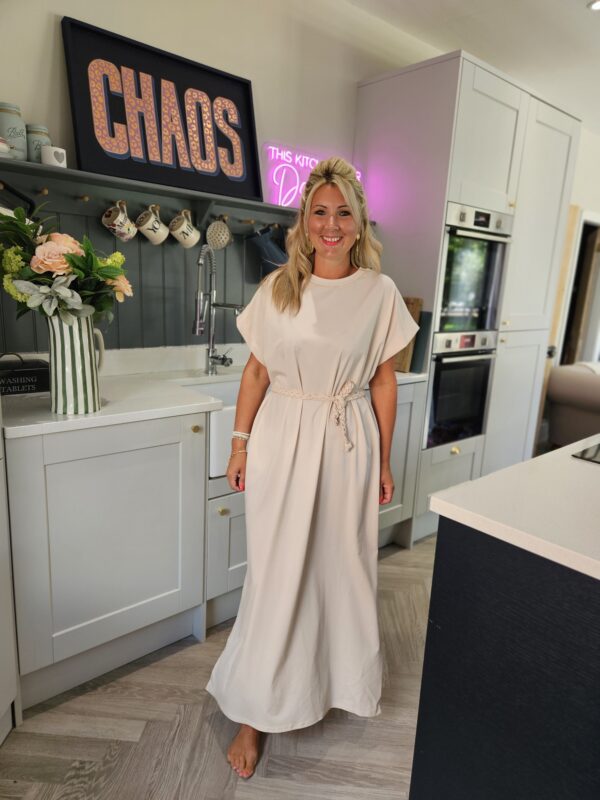Celeste dress beige