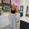 stripe trousers
