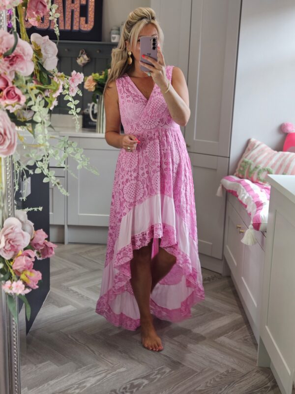Valenina dress pink