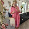 Stripe shirt dress