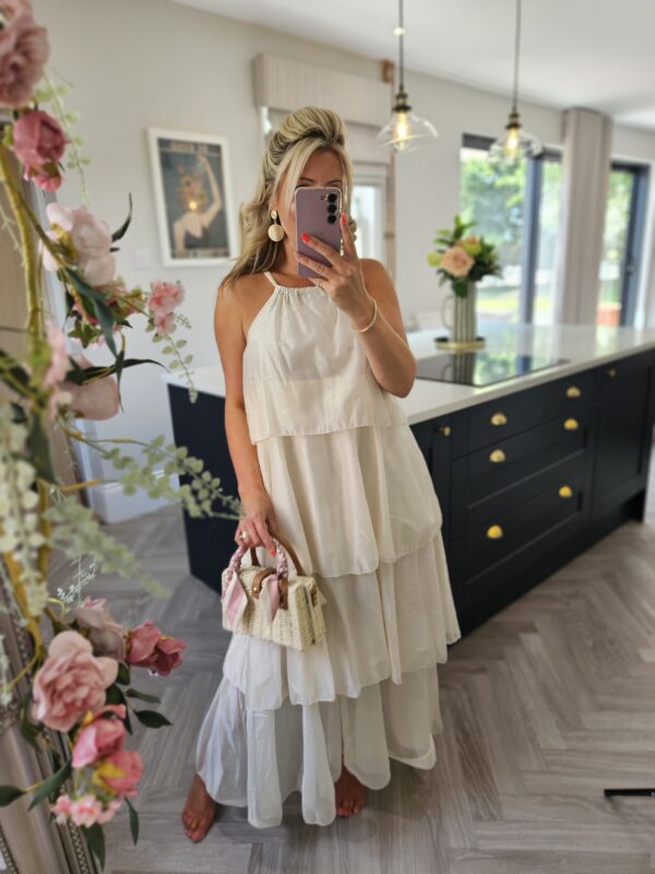 Oasis dress cream