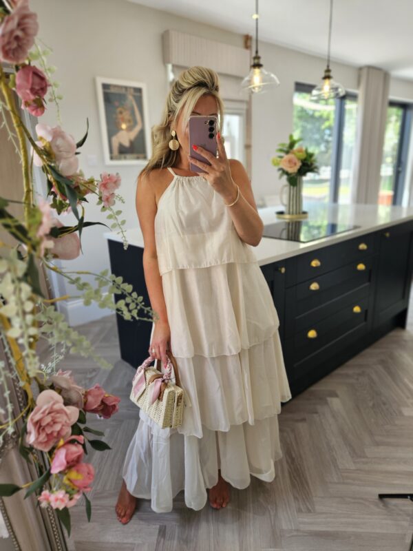 Oasis dress cream