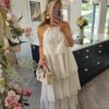 Oasis dress cream