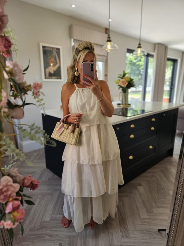 Oasis dress cream