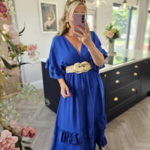 Cobalt blue dress