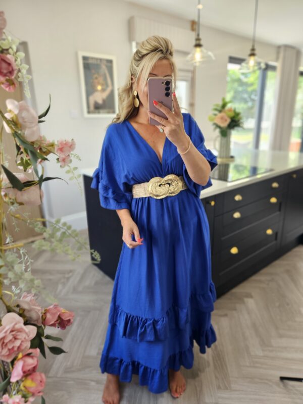 Cobalt blue dress