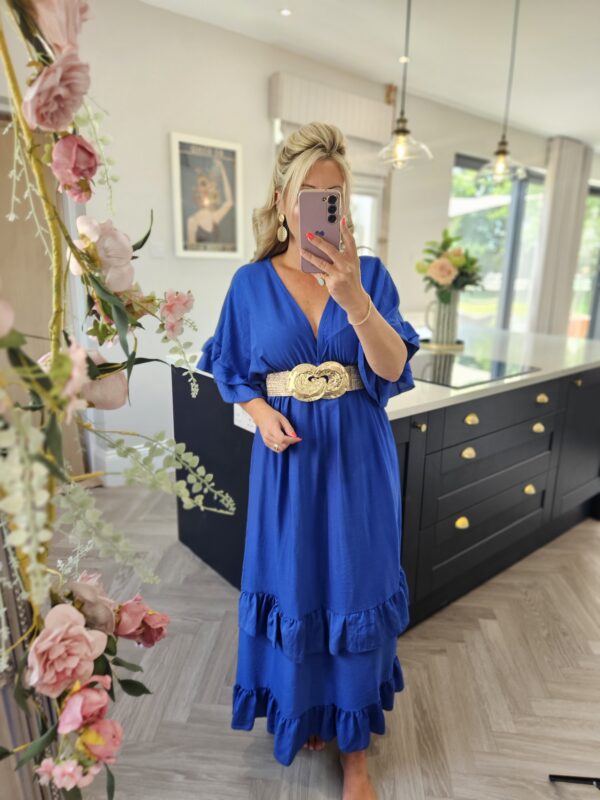 Cobalt blue dress
