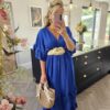 Cobalt blue dress