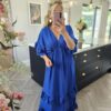 Cobalt blue dress