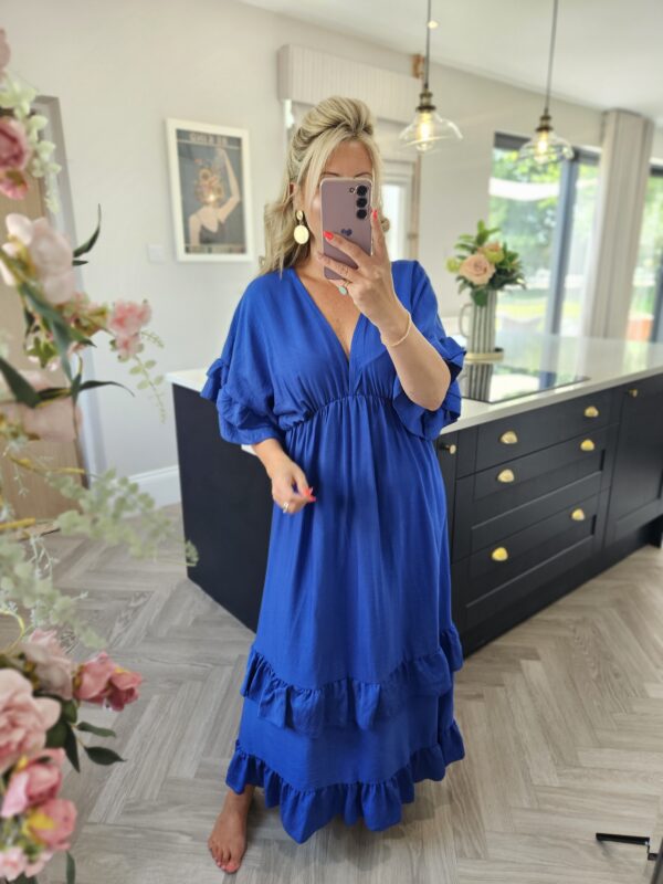 Cobalt blue dress