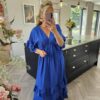 Cobalt blue dress