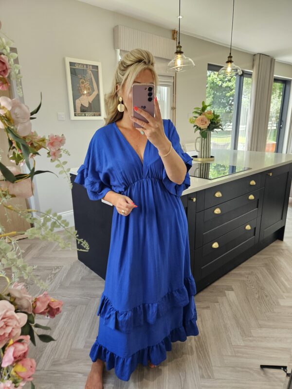 Cobalt blue dress