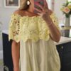 Maya top yellow