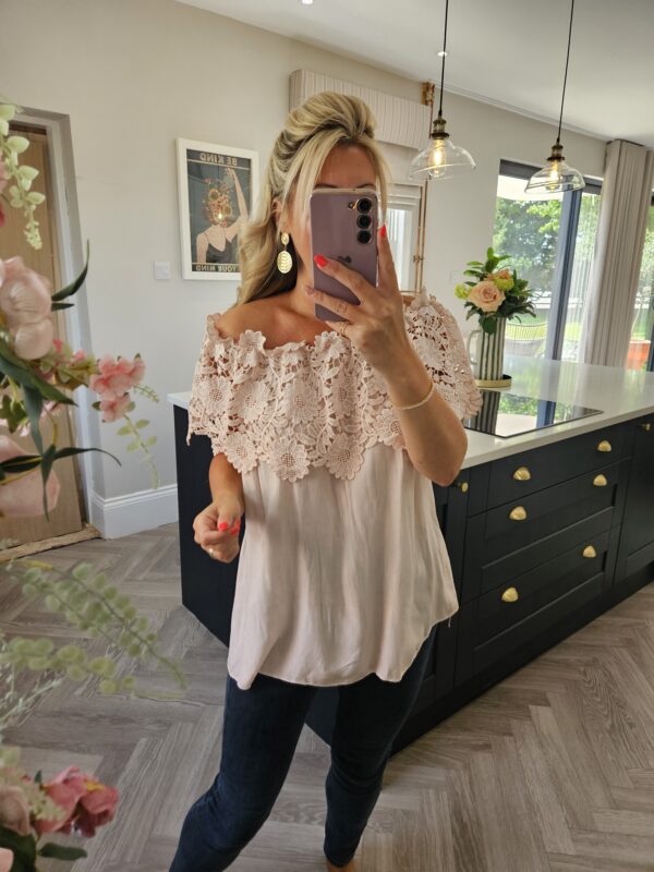 Maya top baby pink