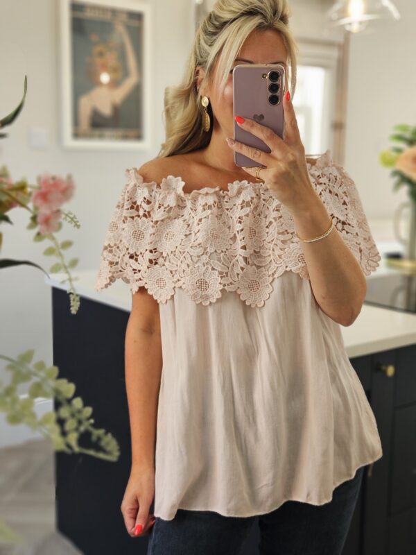 Maya top baby pink