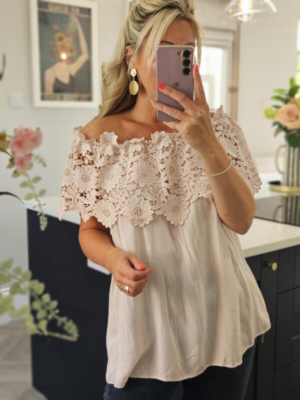 Maya top baby pink