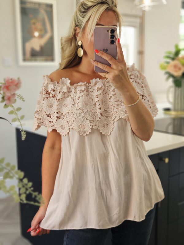 Maya top baby pink
