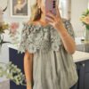 Maya top khaki