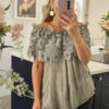 Maya top khaki