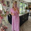 leopard dress pink