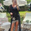 St tropez cardigan Black