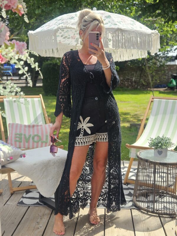 St tropez cardigan Black