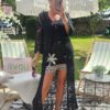 St tropez cardigan Black