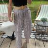 stripe trousers
