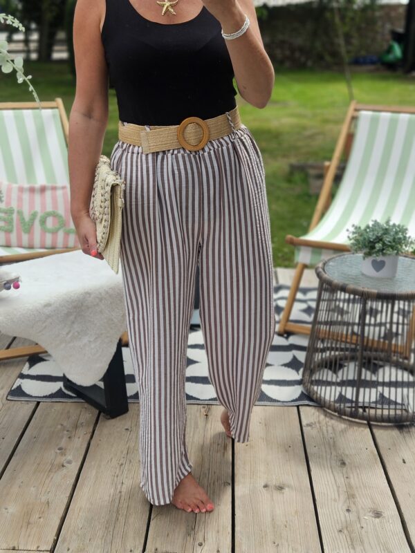 stripe trousers