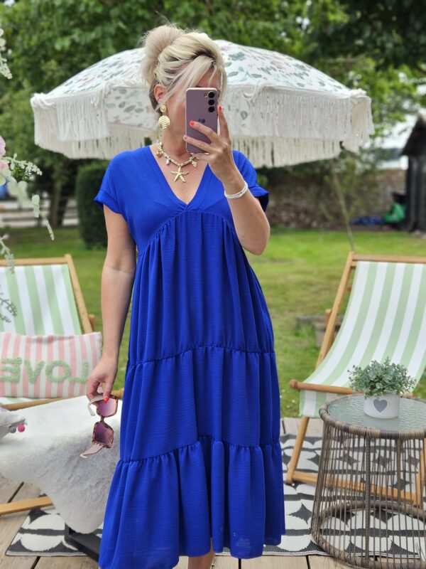 Samera dress blue