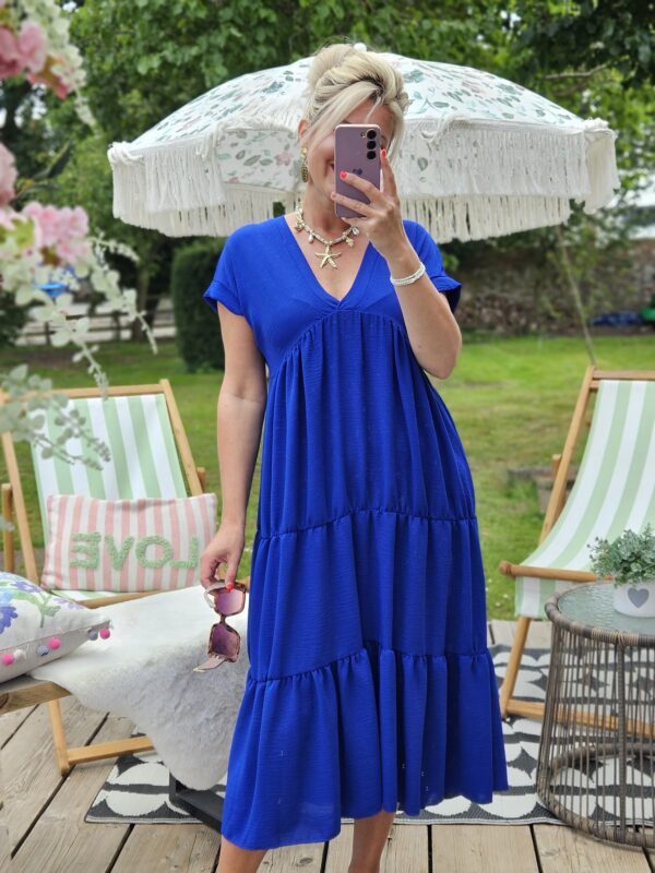 Samera dress blue