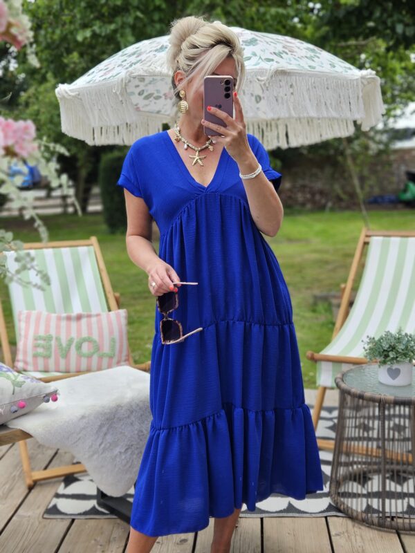 Samera dress blue