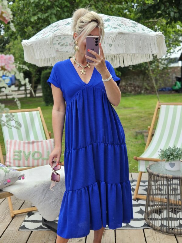 Samera dress blue