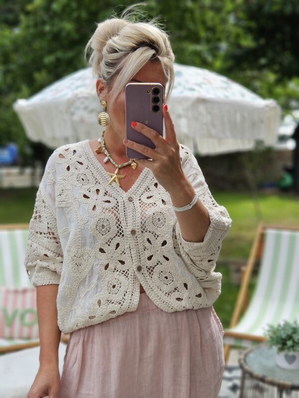 crochet cardigan