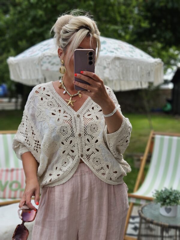crochet cardigan