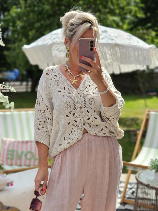 crochet cardigan