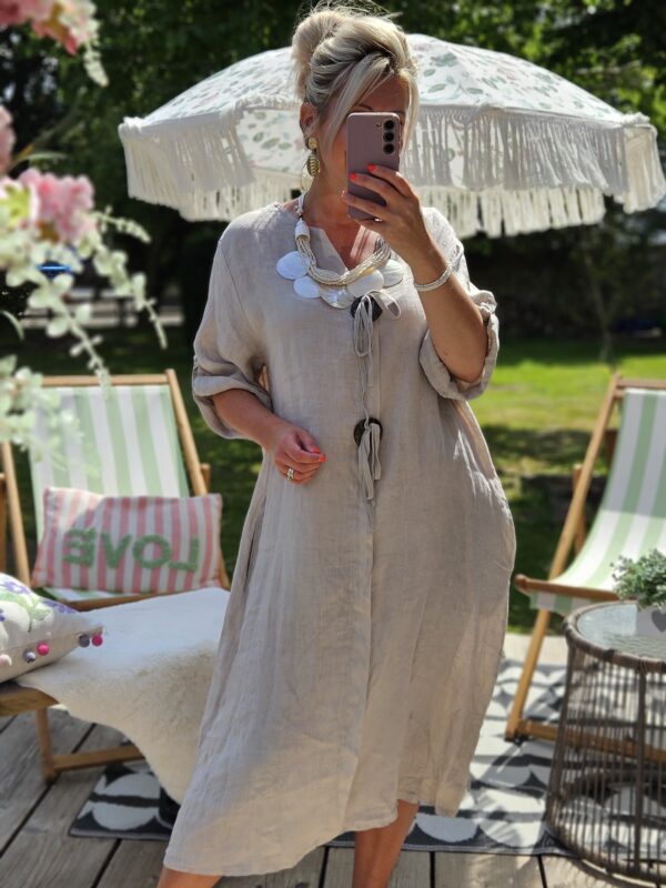 Mirelle linen dress