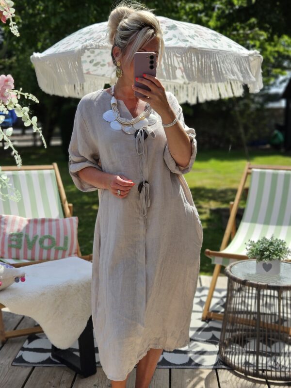 Mirelle linen dress
