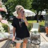 black necklace top
