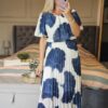 Freya dress blue