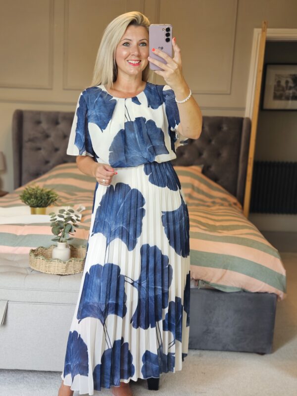 Freya dress blue