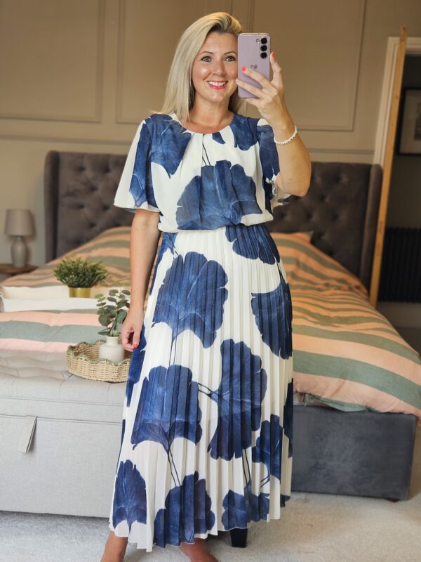 Freya dress blue
