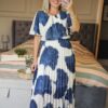 Freya dress blue