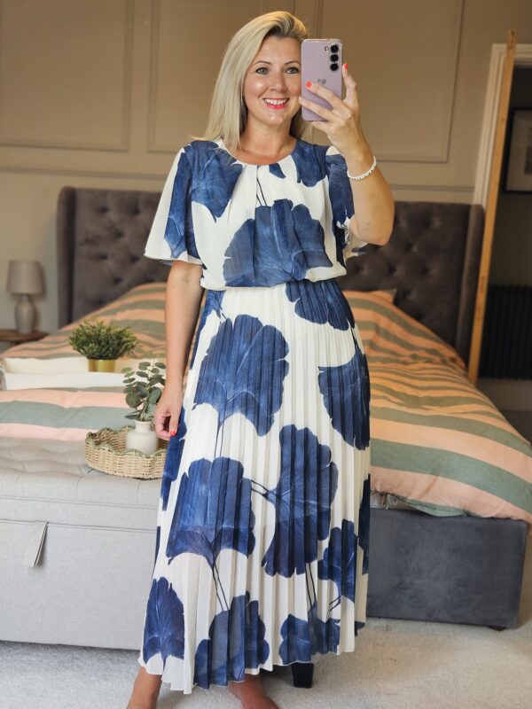 Freya dress blue