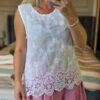 Mia top white