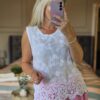 Mia top white